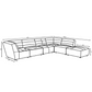 Sunny 6-piece Upholstered Modular Sectional Sofa Charcoal 552081-SET