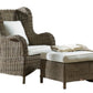 Exuma 2 PC Occasional Chair Set w/beige cushion