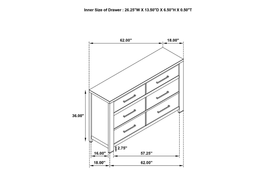 Kieran 5-piece Eastern King Bedroom Set Grey 224741KE-S5 Coming Soon