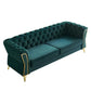 Tufted Velvet Sofa