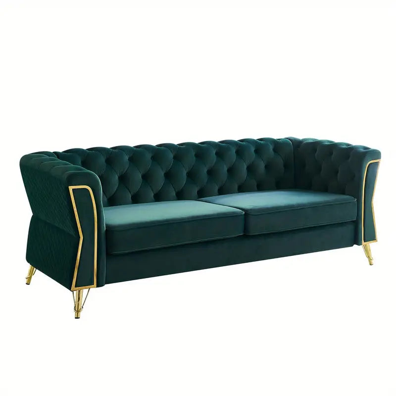 Tufted Velvet Sofa