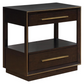 Durango 2-drawer Nightstand Smoked Peppercorn 223262