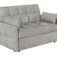 Cotswold Upholstered Convertible Sleeper Sofa Bed Light Grey 508307