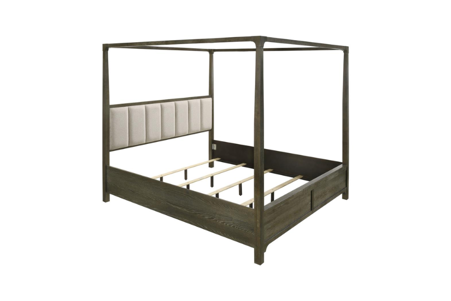 Gran Park Queen Canopy Bed Dark Coc 224931Q