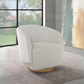 Henredon Murphy Swivel Boucle Chair