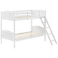 Arlo Wood Twin Over Twin Bunk Bed White 405053WHT