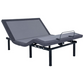 Negan Queen Adjustable Bed Base Grey and Black 350132Q