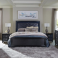 Penelope 4-piece Eastern King Bedroom Set Midnight Star	223571KE-S4