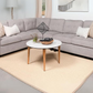 Georgina 4-piece Upholstered Modular Sectional Sofa Beige 551705-SET