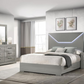 Ives 4-piece Queen Bedroom Set Grey High Gloss 224971Q-S4 Coming Soon