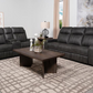 Raelynn 2-piece Upholstered Reclining Sofa Set Grey 603191-S2