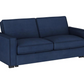 Gretchen Upholstered Convertible Sleeper Sofa Bed Navy Blue 360240