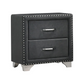 Melody Upholstered 2-drawer Nightstand Grey 223382 Comming Soon