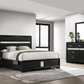 Miranda 4-piece Eastern King Bedroom Set Black 206360KE-S4 Coming soon