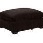 Lakeview Rectangular Upholstered Ottoman Dark Chocolate 551466