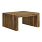 Odilia Square Solid Wood Coffee Table Auburn 708418