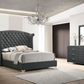 Melody 4-piece California King Bedroom Set Grey Coming Soon