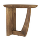 Fletcher Oval Solid Mango Wood Accent Side Table Brown 930029 Comming Soon