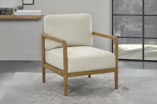 Thomasville Finley Point Accent Chair with Wood Frame