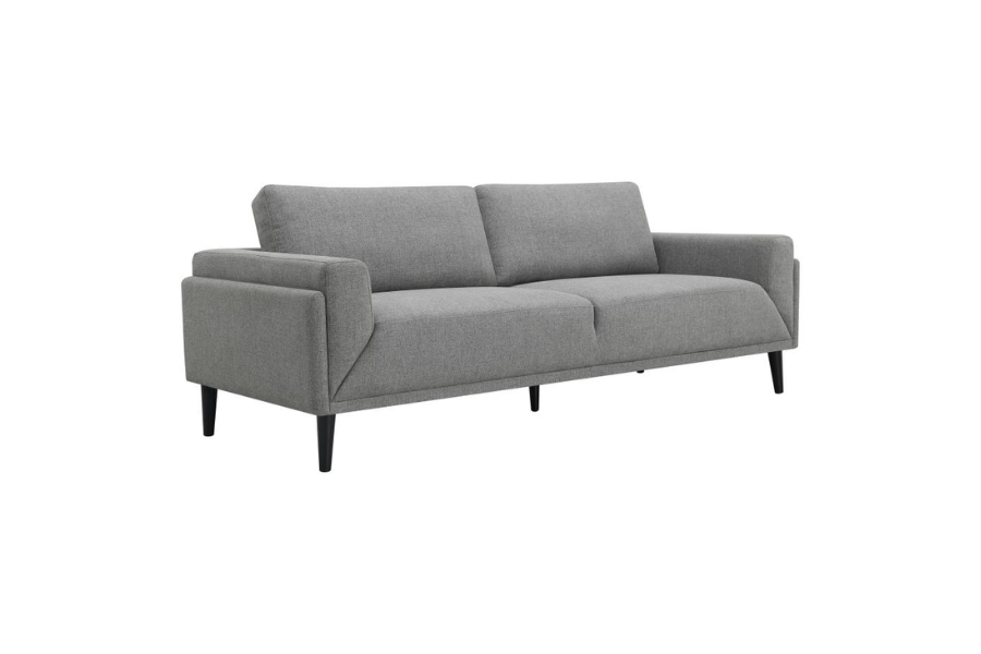 Rilynn Upholstered Track Arm Sofa Grey 509524