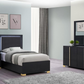 Marceline 4-piece Twin Bedroom Set Black 222831T-S4