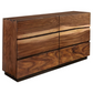 Winslow 6-drawer Dresser Smokey Walnut 223253