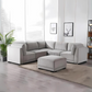 Belize Fabric Sectional Floor Model