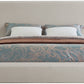 Cama de tela texturizada Devin Linen SKU: DevinBeige-F