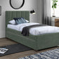 Cama nido doble Hudson de piel sintética SKU: HudsonGreen-T