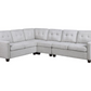 Georgina 4-piece Upholstered Modular Sectional Sofa Beige 551705-SET