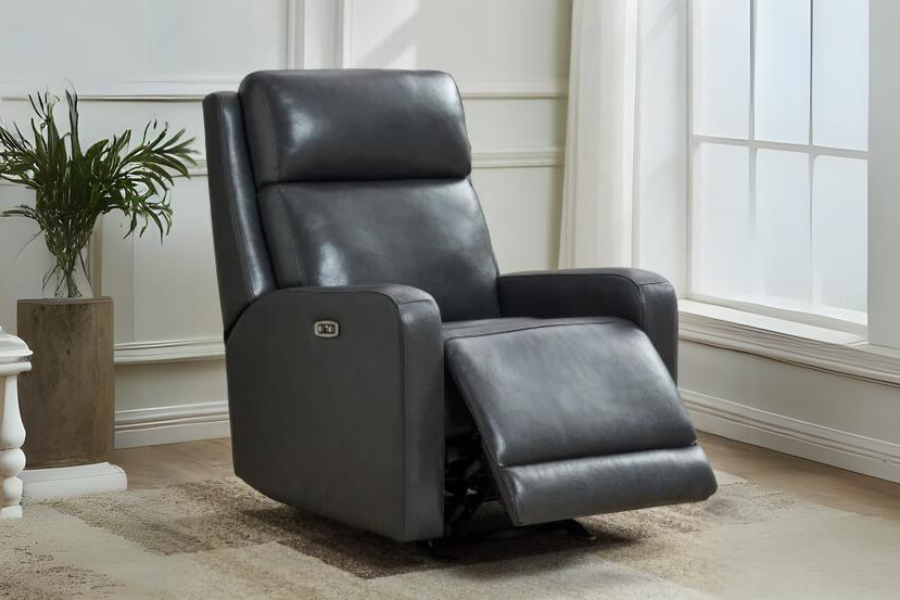 Arnie Leather Power Glider Recliner