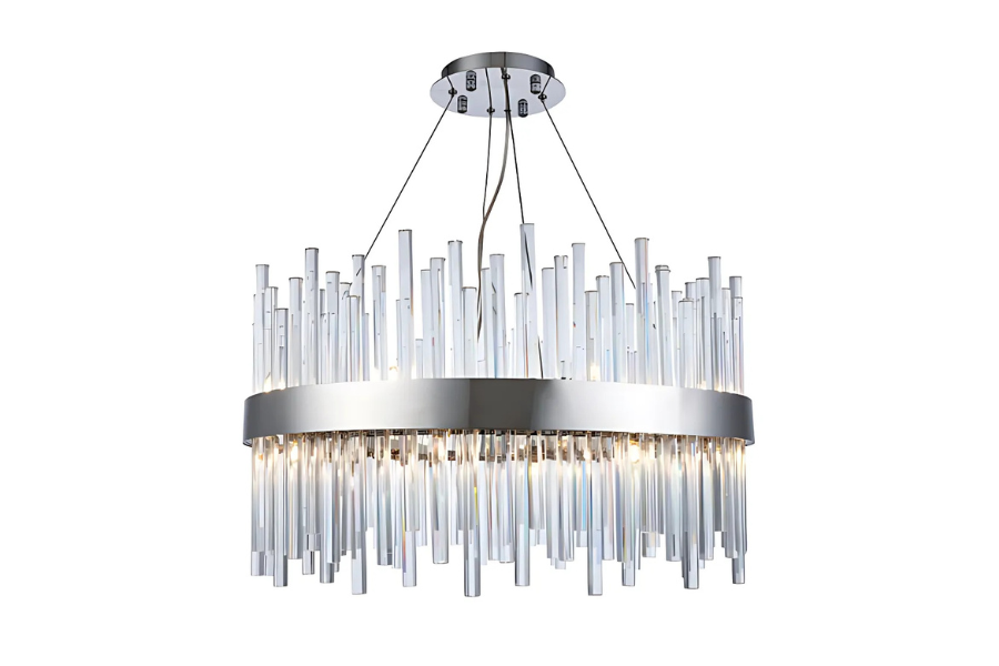 Dallas 16 Light 25 inch Black Pendant Ceiling Light