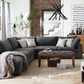 Serene 6-piece Upholstered Modular Sectional Sofa Charcoal 551324-SET