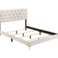 Juego de dormitorio Kendall de 5 piezas Eastern King en color blanco 224401KE-S5 