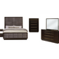 Durango 4-piece Queen Bedroom Set Smoked Peppercorn	223261Q-S4