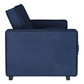 Gretchen Upholstered Convertible Sleeper Sofa Bed Navy Blue 360240