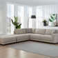 Raylin Fabric Sectional Floor Model