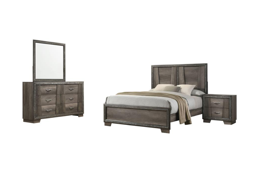 Janine 5-piece Eastern King Bedroom Set Grey 223551KE-S5 Coming Soon