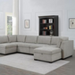 Tisdale 6-piece Modular Fabric Sectional