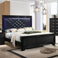 Cama California King con paneles LED Penelope Wood Midnight Star 223571KE Próximamente 