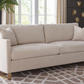 Corliss Upholstered Arched Arm Sofa Beige 508821