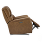 Barcalounger Presley Leather Power Rocker Recliner with Power Headrest