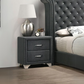 Melody Upholstered 2-drawer Nightstand Grey 223382 Comming Soon