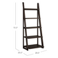 Langston 72" Ladder Bookcase