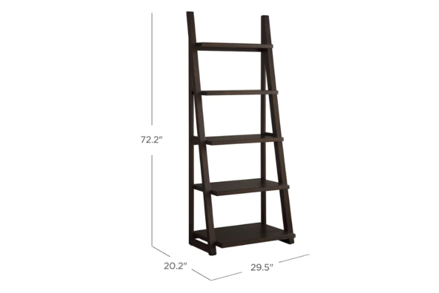 Langston 72" Ladder Bookcase