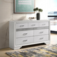 Miranda 7-drawer Dresser White 205113