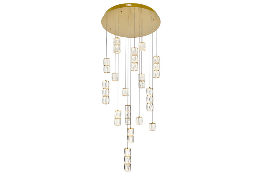 Polaris 16 Light 28.00 inch Chandelier