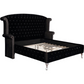 Deanna 5-piece Eastern King Bedroom Set Black 206101KE-S5