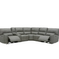 Sweeney 6-piece Fabric Power Reclining Sectional with Power Headrests