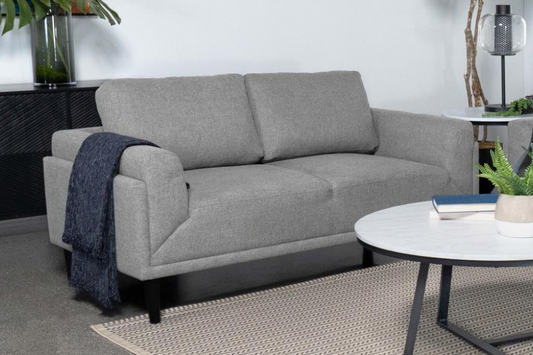 Rilynn Upholstered Track Arm Loveseat Grey	509525